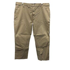 Carhartt Mens Relaxed Fit Khaki Work Pants Size 44x30 Utility Cargo Pockets
